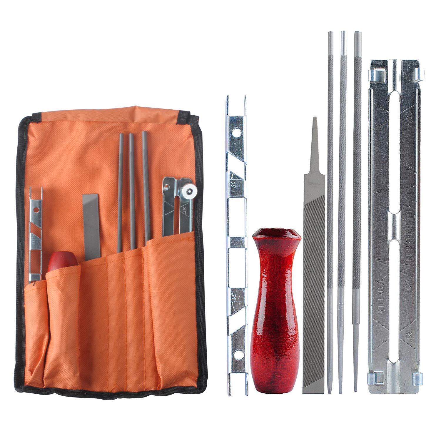Buy Chainsaw Sharpener File Kit for Sharpening Filing Chainsaws & Other
