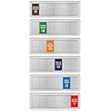 Office Sign-6 Options Door Signs In A Meeting/Out Of Office/Do Not Disturb/Working From Home/Please Knock/Back Soon Privacy Door Slider Sign for Meeting & Conference Room