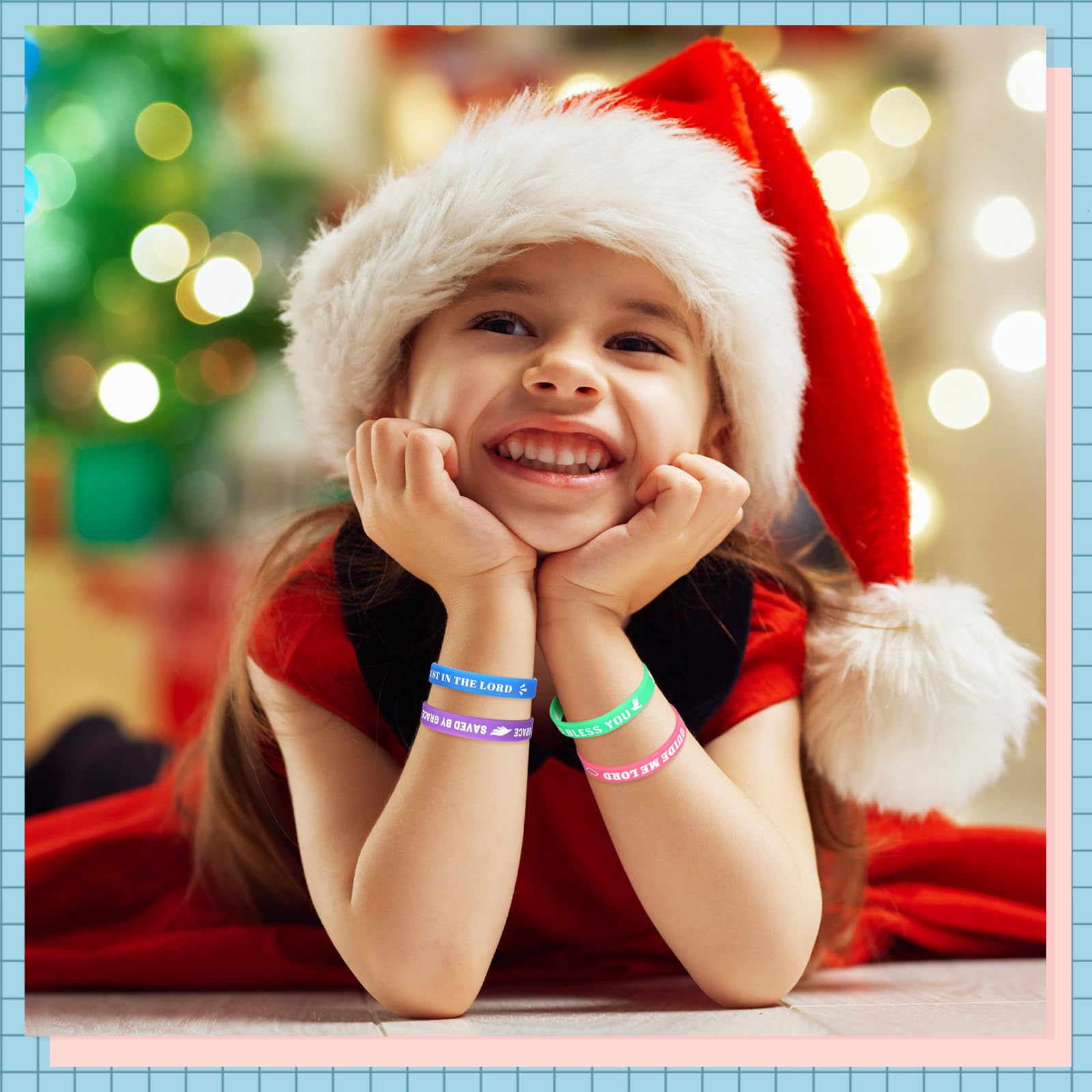 Geyoga 32 Pcs Bible Verses Pencils and Wristbands Set Inspirational Silicone Wristbands Motivational Scripture Christian Pencils Religious Communion Gifts for Sunday School Church Supplies - Image 6