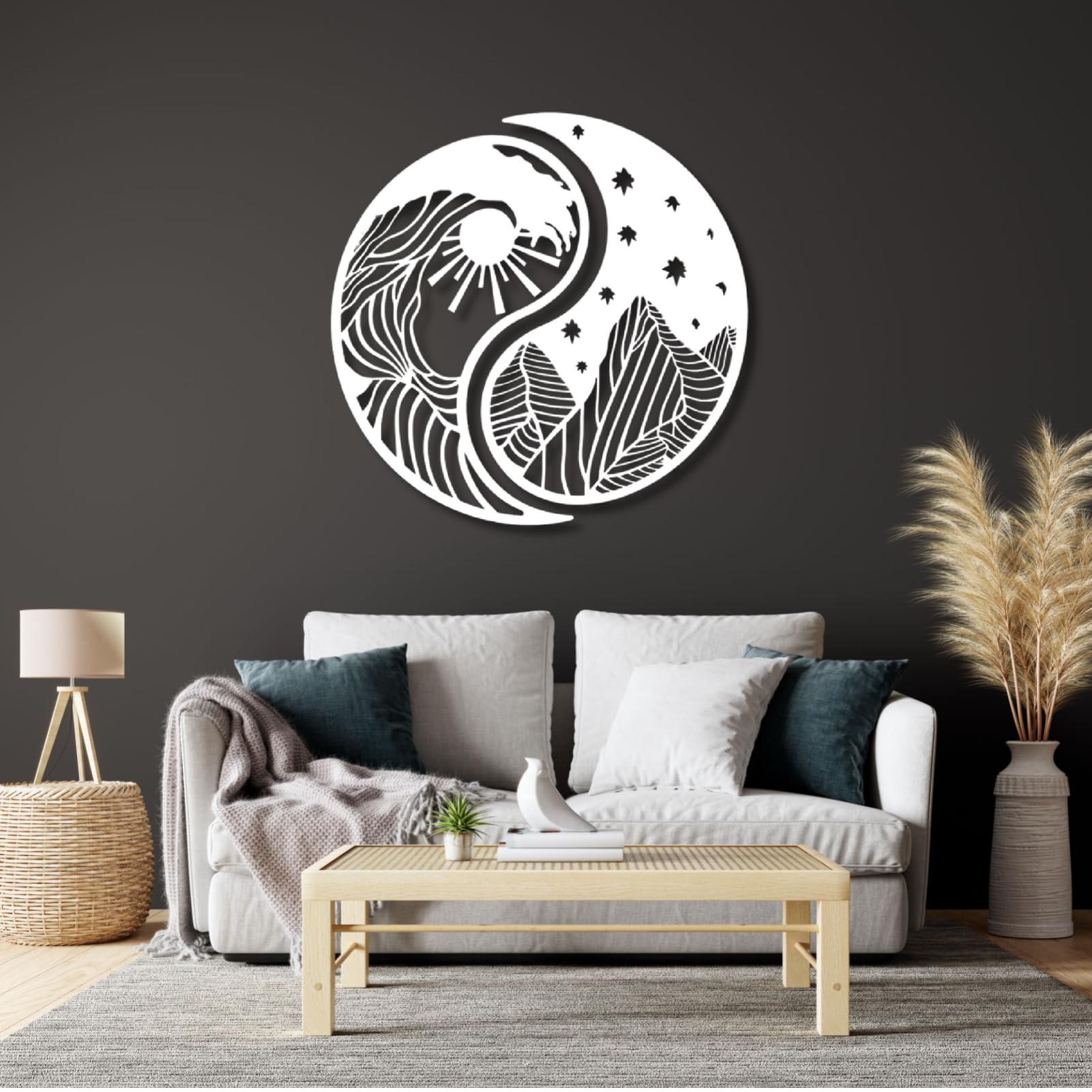 洋書 WALL ELEMENTS ART WALL Amazon.com: 4 Elements Symbols Wall Decor, Four Elements