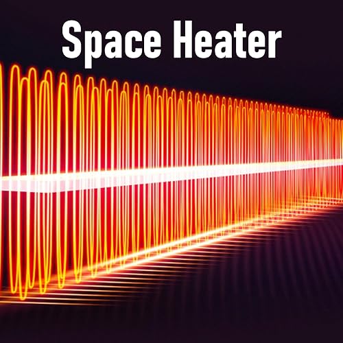 Miniatura 7 de Marhynchus Calentador de espacio inalámbrico alimentado por batería, calentador portátil con 2 engranajes de temperatura, ángulo ajustable de 360