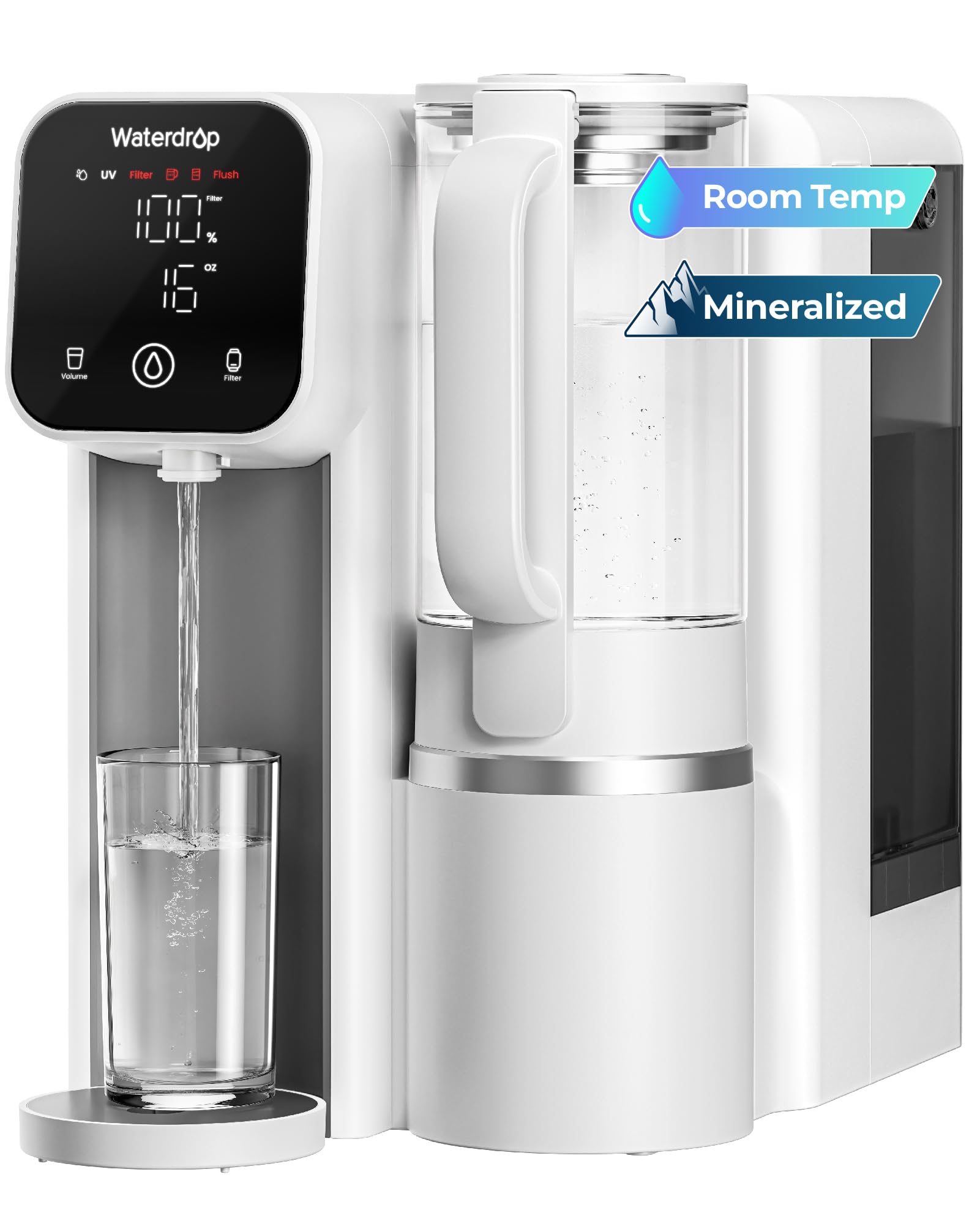 Waterdrop M6SL mineral countertop RO system