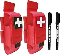 Vista 13 de Bolsa de torniquete táctica Molle con corte láser, soporte para torniquetes, funda para torniquetes, IFAK TQ, estuche para torniquetes, trauma