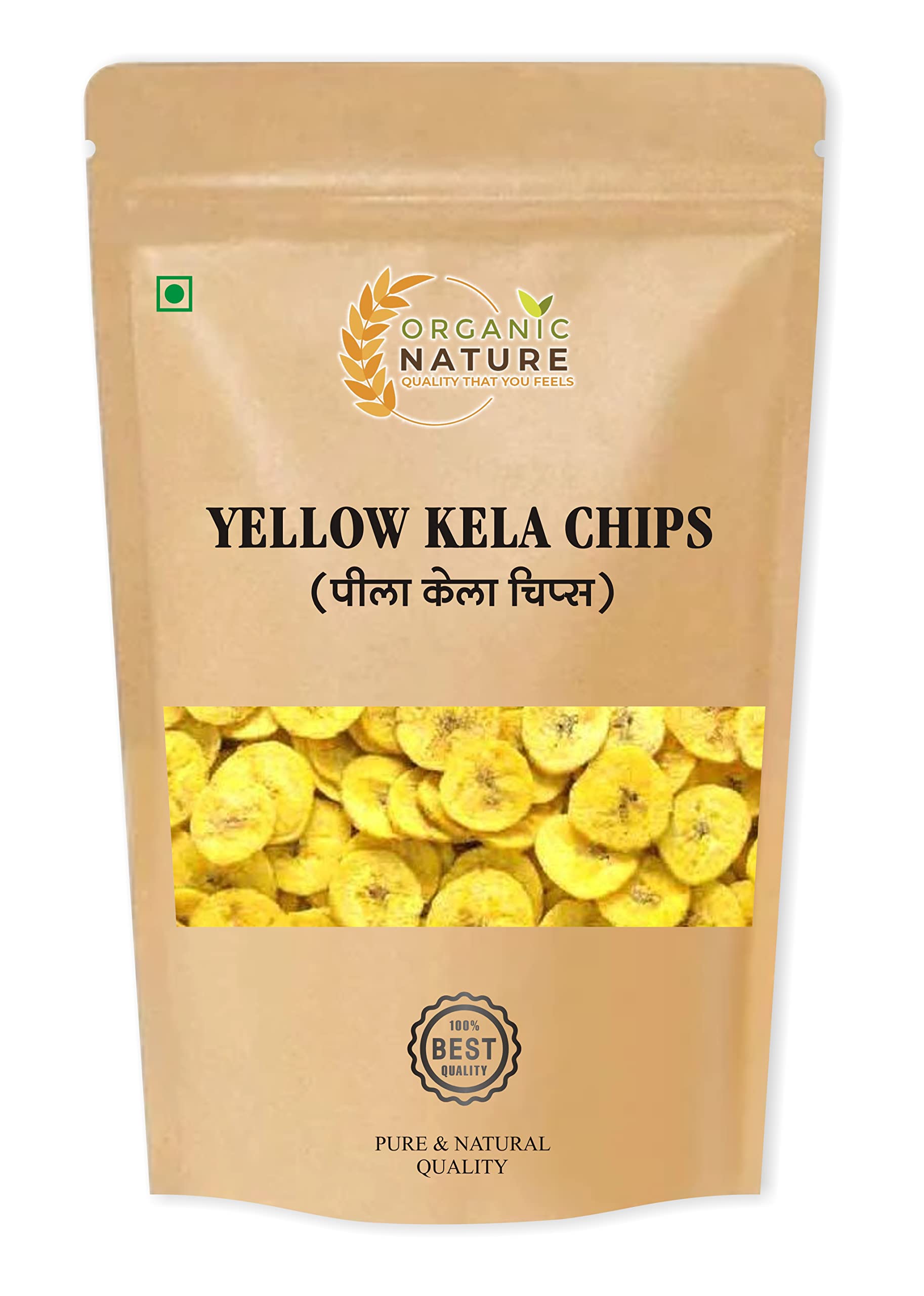 ORGANIC NATURE Homemade Kerala Special Banana Chips Yellow KELA Chips (Pack of 400 Gram) (B08L3CVD1M) Amazon Price History, Amazon Price Tracker