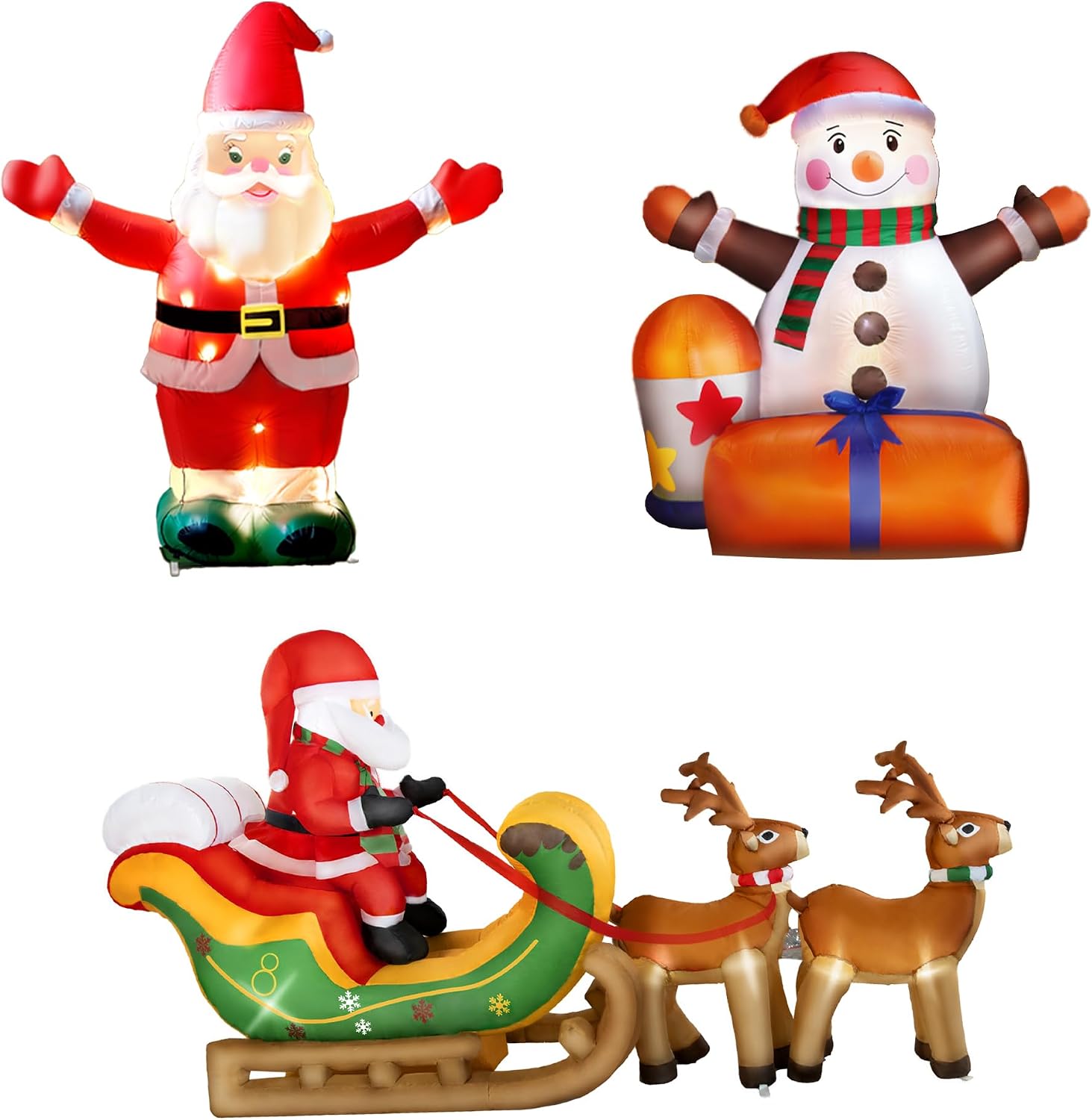 Amazon.com: Mars Explo Outdoor Christmas Decorations 2024,Inflatable
