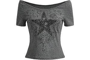 Y2K's Nostalgic Revival: Crop Top Starry Night