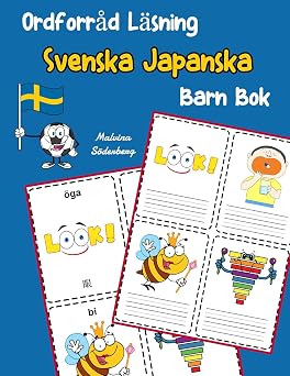 Ordforrad Lasning Svenska Japanska Barn Bok oka ordforrad test svenska Japanska brn Svenska tvasprakig ordforrad barn Swedish Edition