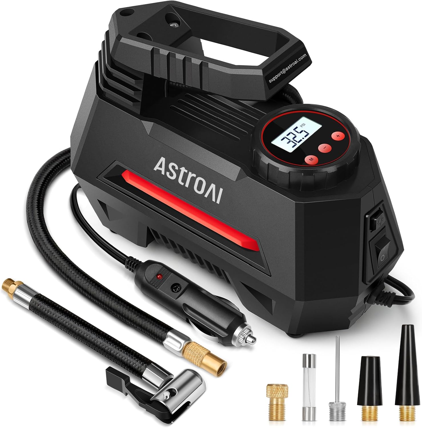 AstroAI Tire Inflator Portable Air Compressor Tire Air Pump for Car Tires - Car Accessories
