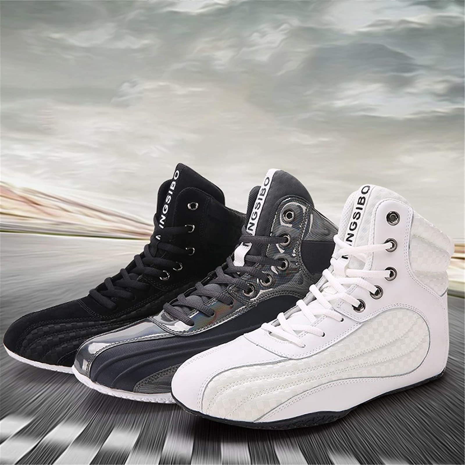 Amazon.co.jp: 大人のキッズボクシングシューズ、屋内