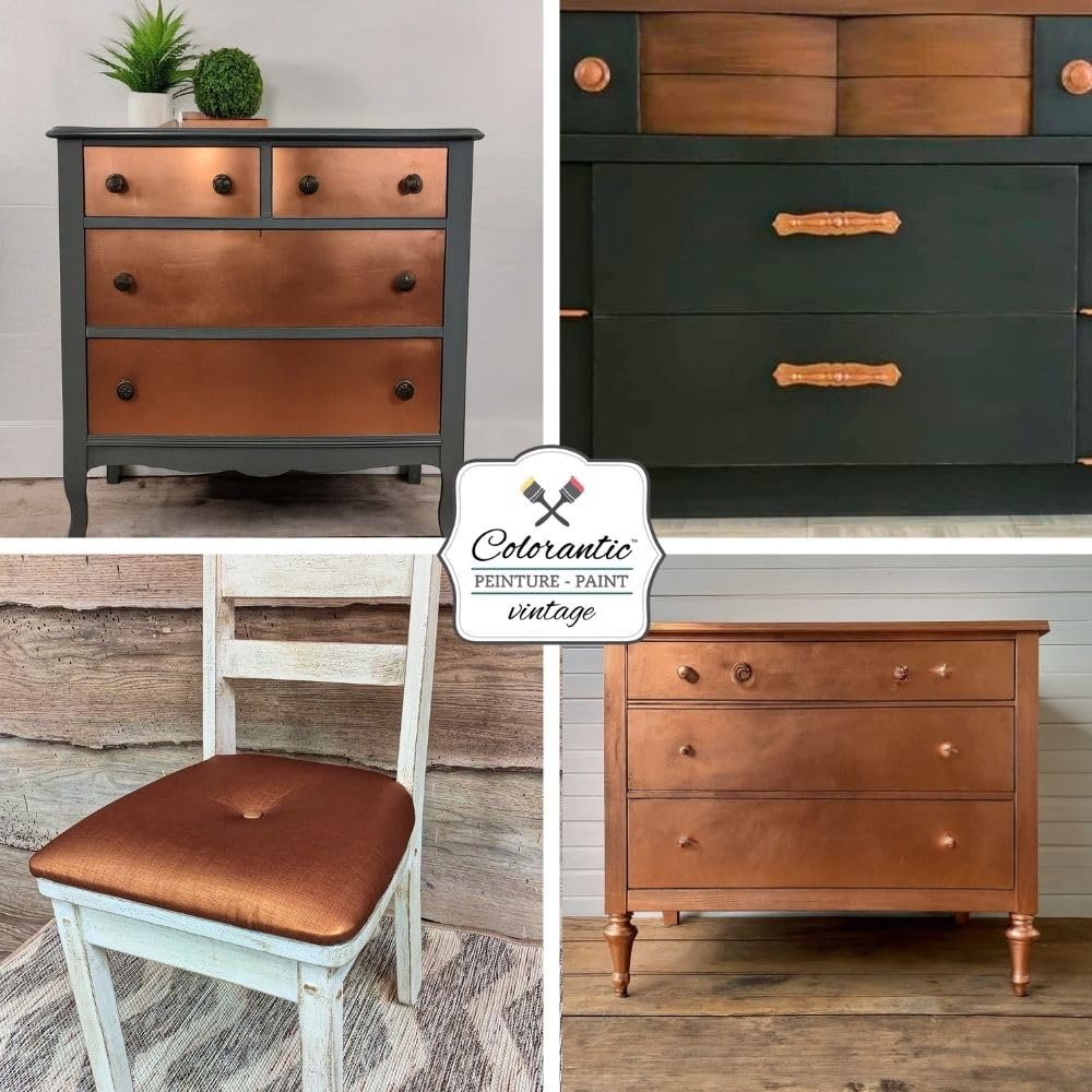 metallic painted dresser 600 Best Metallic Painted Furniture ideas