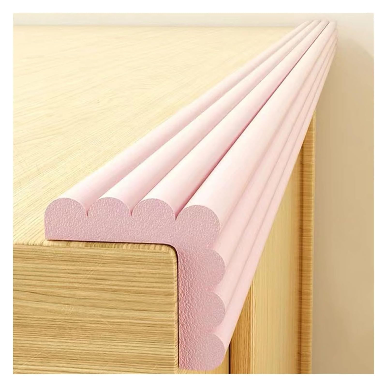 Protection d'Angles et Rebords pour Bébés Bandes De Sécurité En Mousse De 8 Cm De Large, Protection Des Coins Et Des Bords De 8 Mm D'épaisseur, Protections De Table Auto-adhésives, Coins De Coussin, P