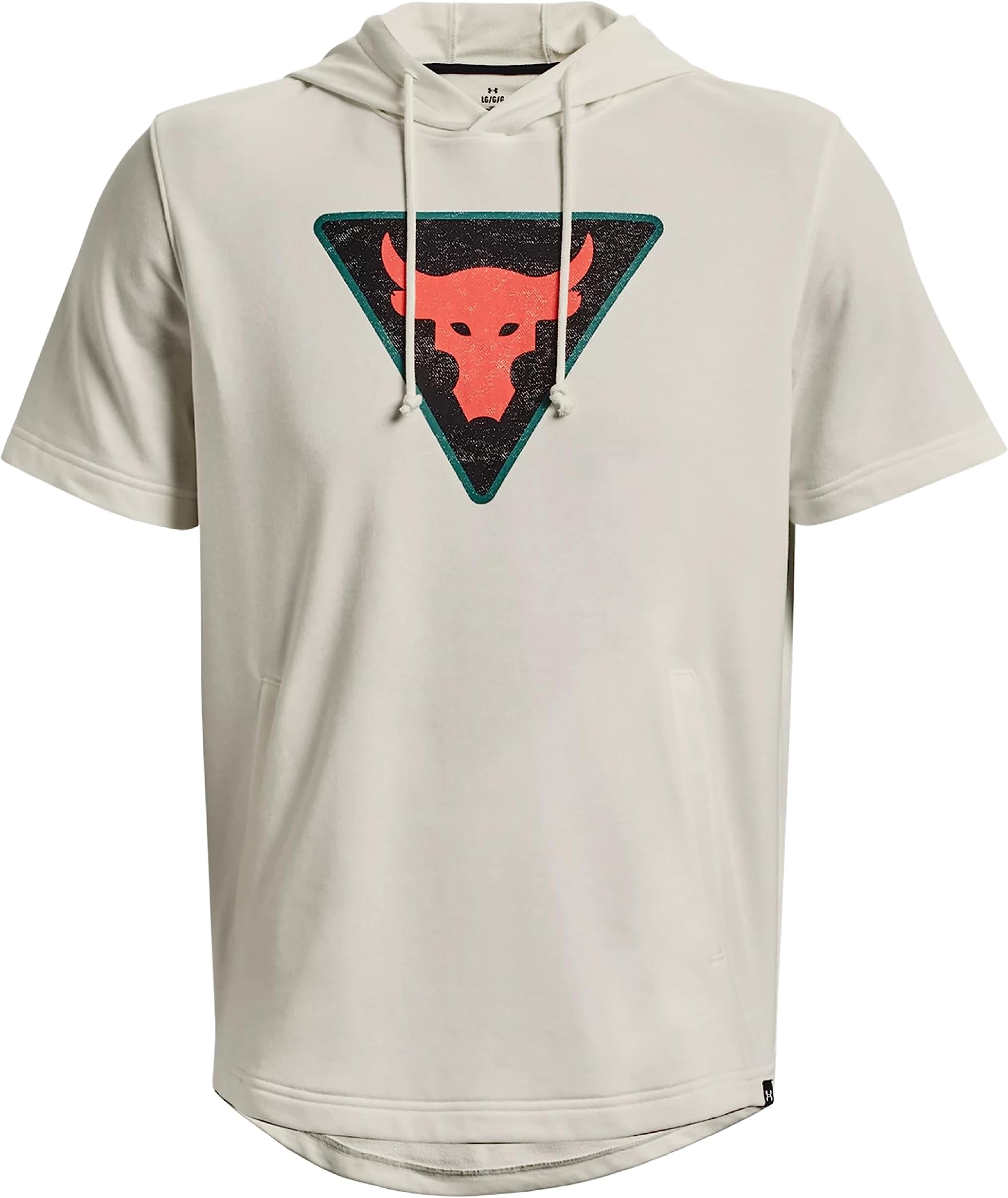 Under ArmourMen's Project Rock Terry Short Sleeve Hoodie 1378019