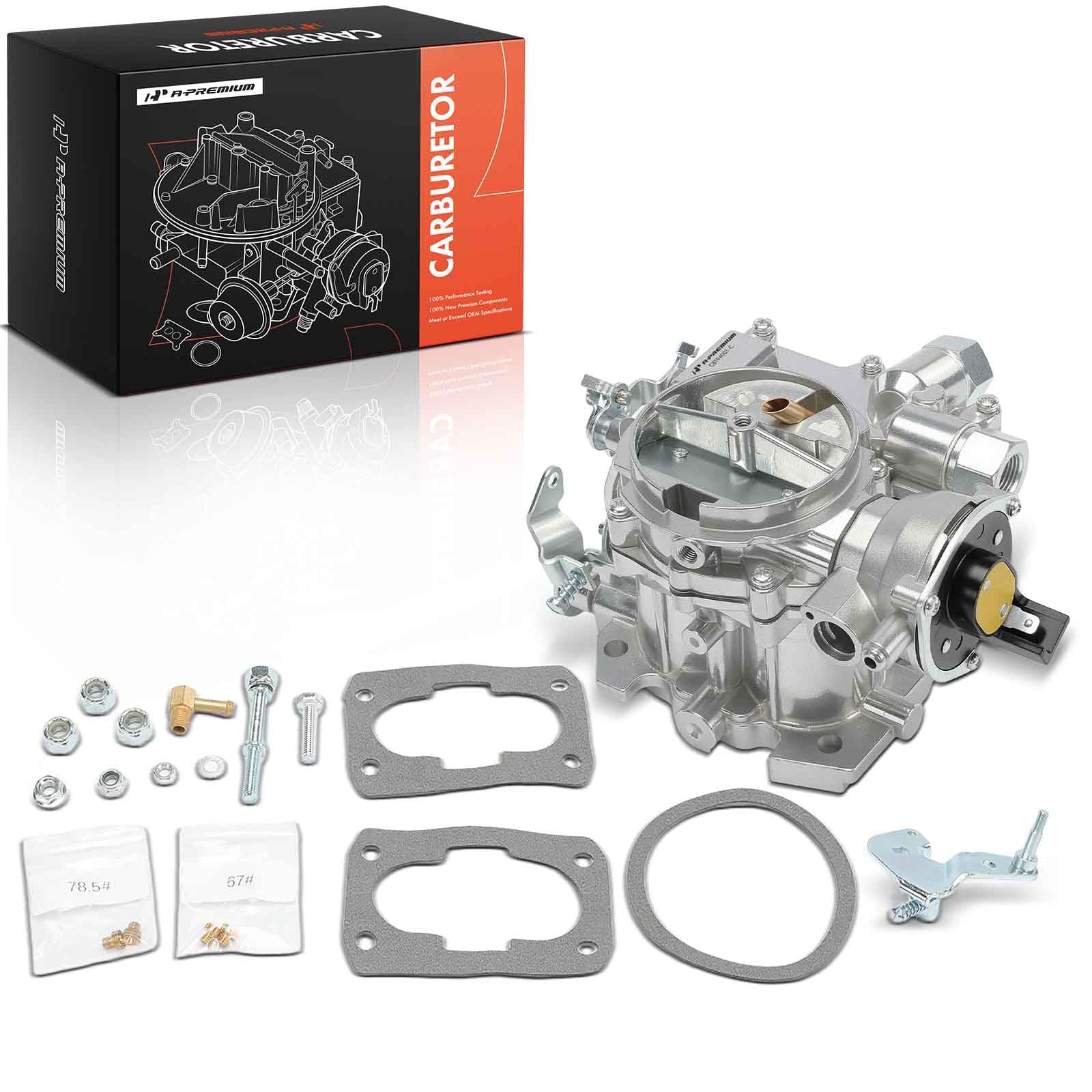 Amazon.com: A-Premium 2 Barrel Carburetor with Long Linkage