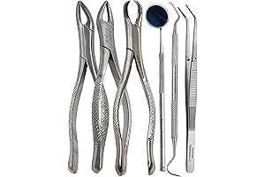 DENTAL EXTRACTING EXTRACTION FORCEPS #150, #151, #23 & BASIC DENTAL SET