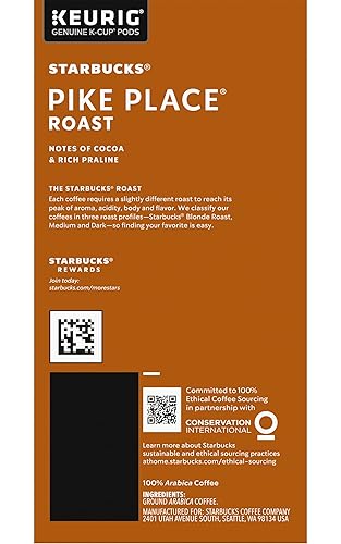 Vista 73 de Starbucks Blonde Roast K-Cup — Cápsulas de café de Veranda Blend para cafeteras Keurig — 1 caja (32 cápsulas)