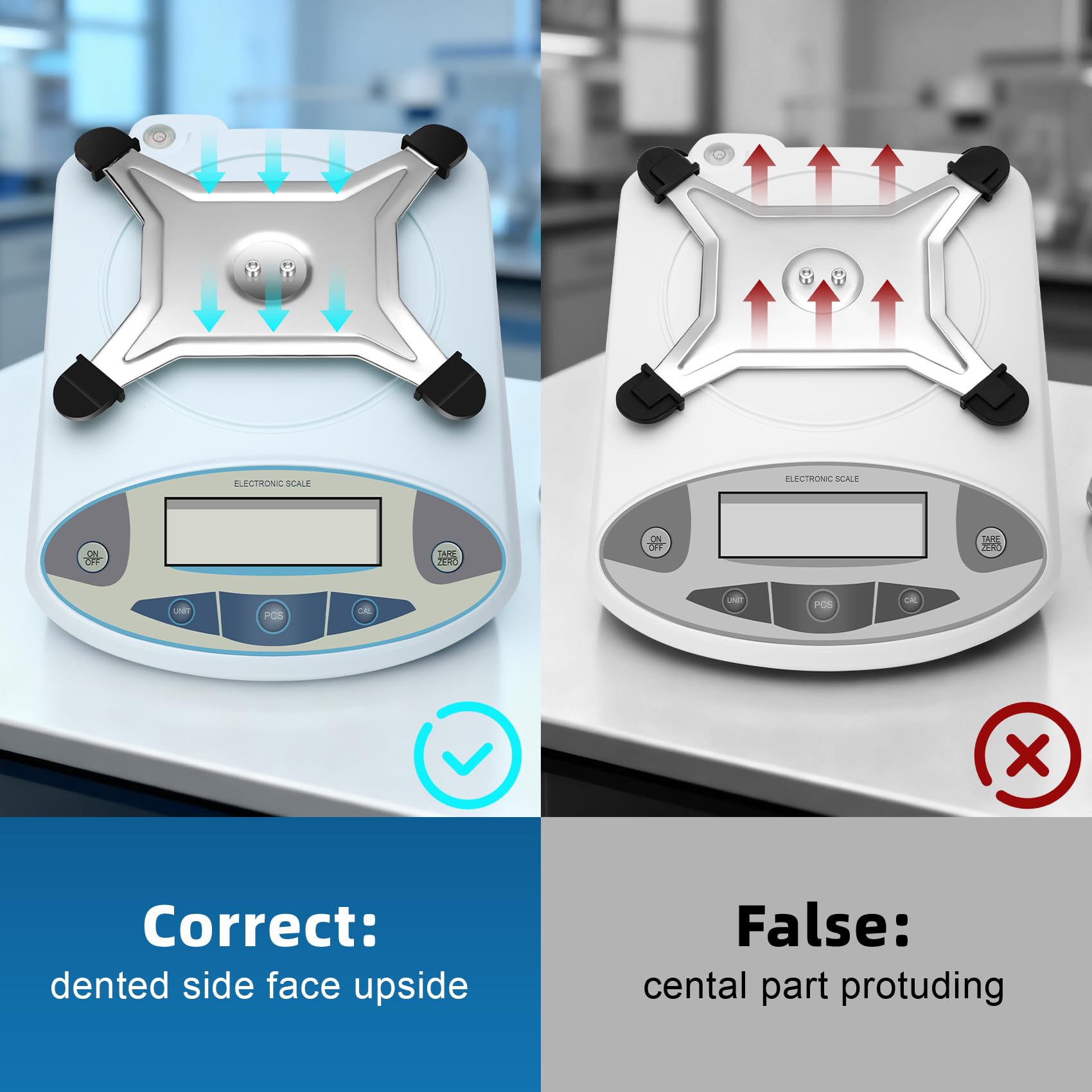 Báscula de laboratorio de 3000 g x 0,01 g, 13 unidades de 0,01 g de precisión, balanza analítica digital de alta precisión, escala electrónica de laboratorio, escala digital para cocina/joyería