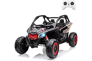 2-Seater Ride-On UTV: Kids' Off-Road Adventure