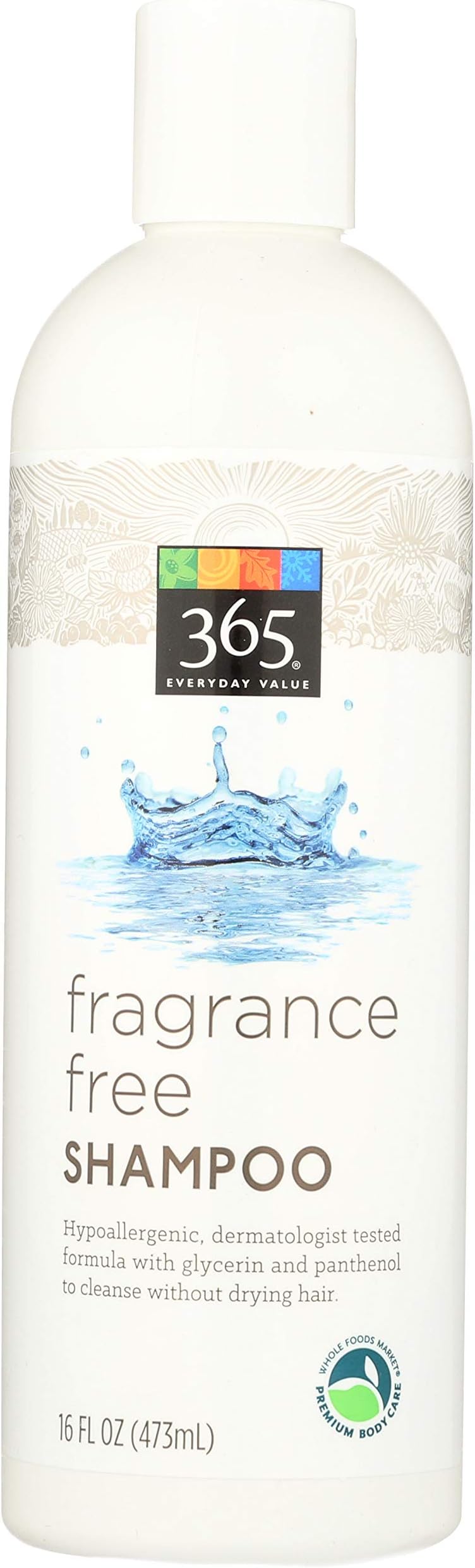 365 Everyday Value, Fragrance Free Shampoo, 16 fl oz