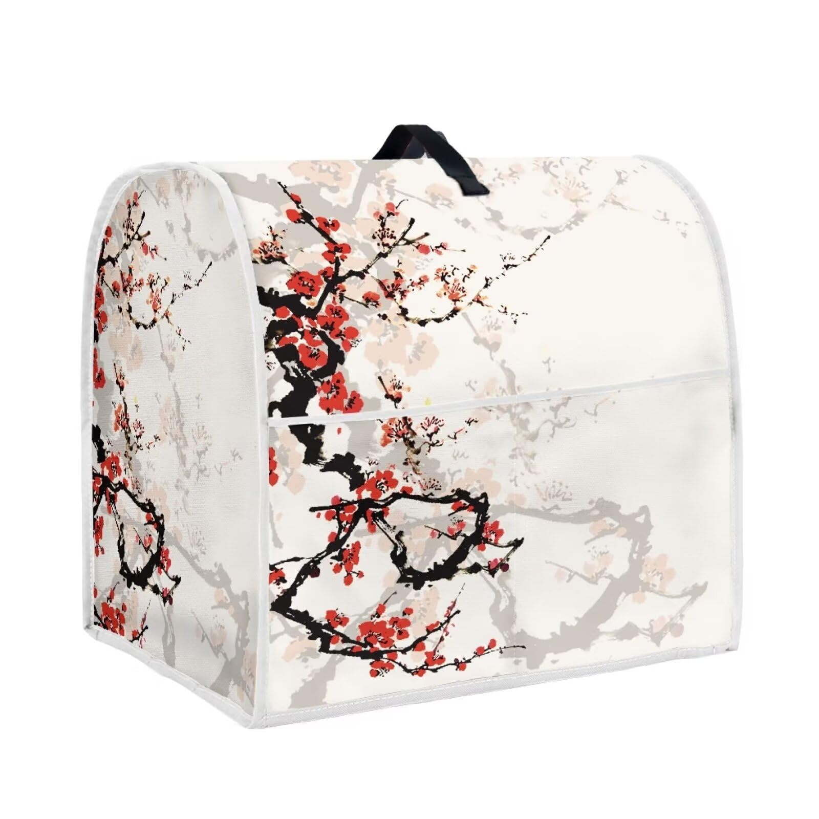 HOWILATH Plum Blossom Stand Kitchen Mixer Cover Compatible with 6-8 Quart Mixer, Anti Dust Cat Hair Fingerprints Oil Stains Easy to Clean-L
