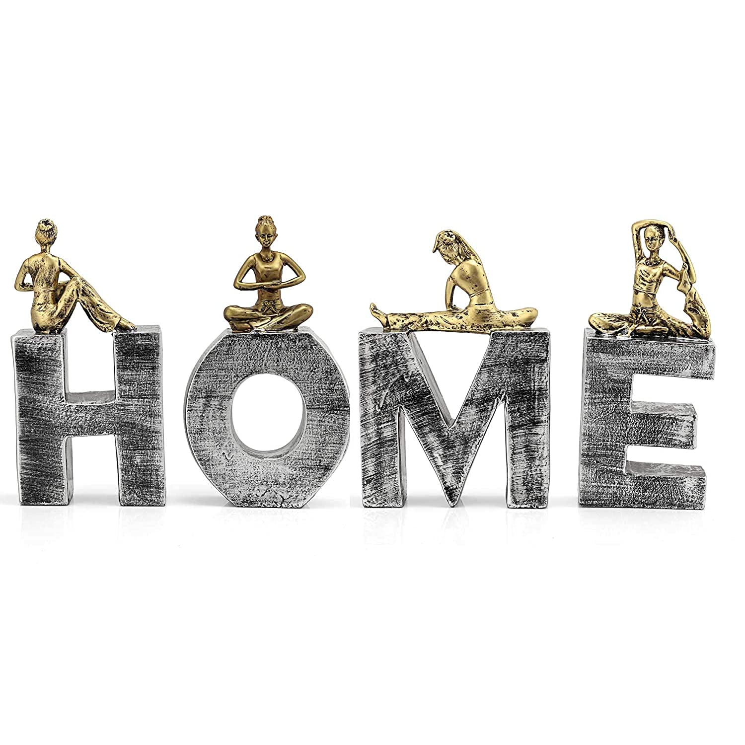 Buy Jigyasa Handicraft Handicraft Lady Yoga Posture Statue in Home ...
