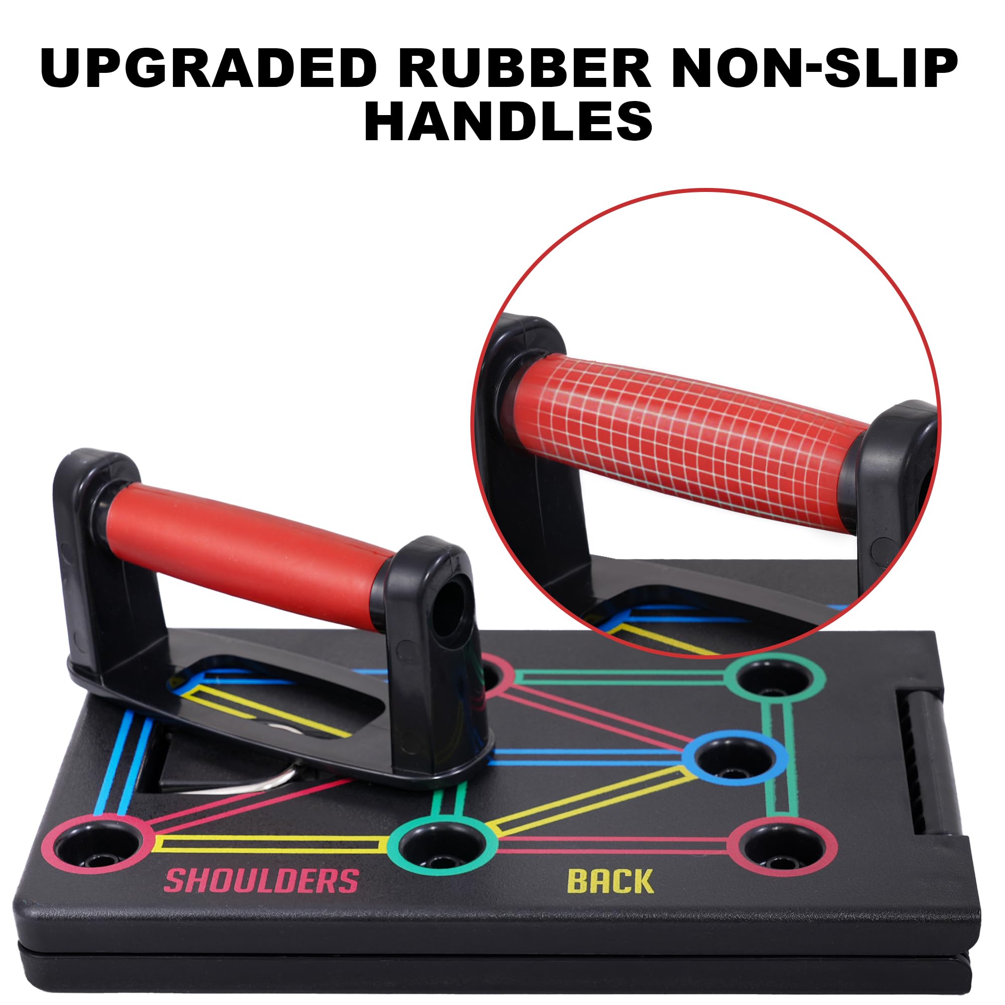 Push Up Rack Board Push-Up Stand Board Gym Thuis U... - Grandado