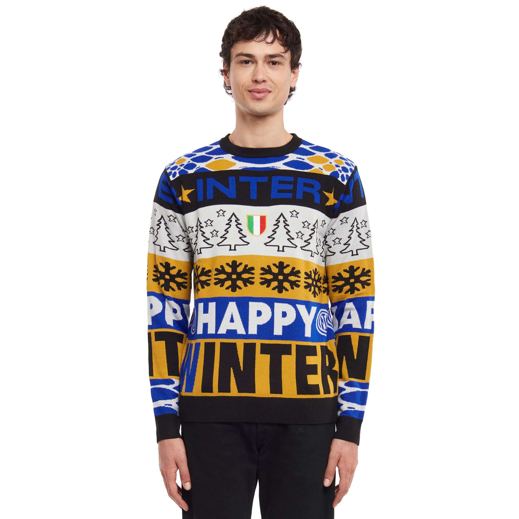 Inter Maglione Ufficiale Natalizio, Tutte Le Season, Adulto, Unisex