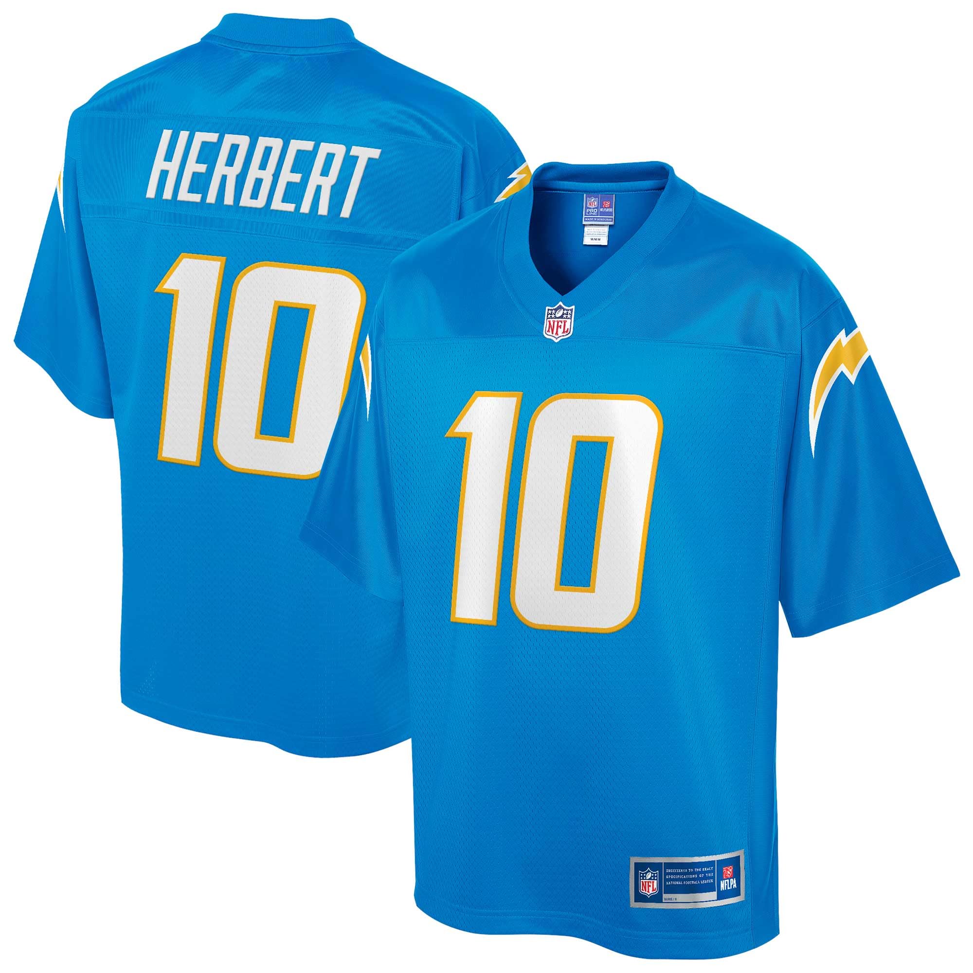 NFL チャージャーズ ジャスティン・ハーバート リミテッドジャージ【MD】 NFL チャージャーズ ジャスティン・ハーバート リミテッド