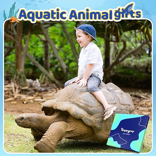 Miniatura 6 de HAPPYPOP Regalos de tortuga para adolescentes y niños, regalos para amantes de los animales del océano para adultos, calcetines de tortuga para