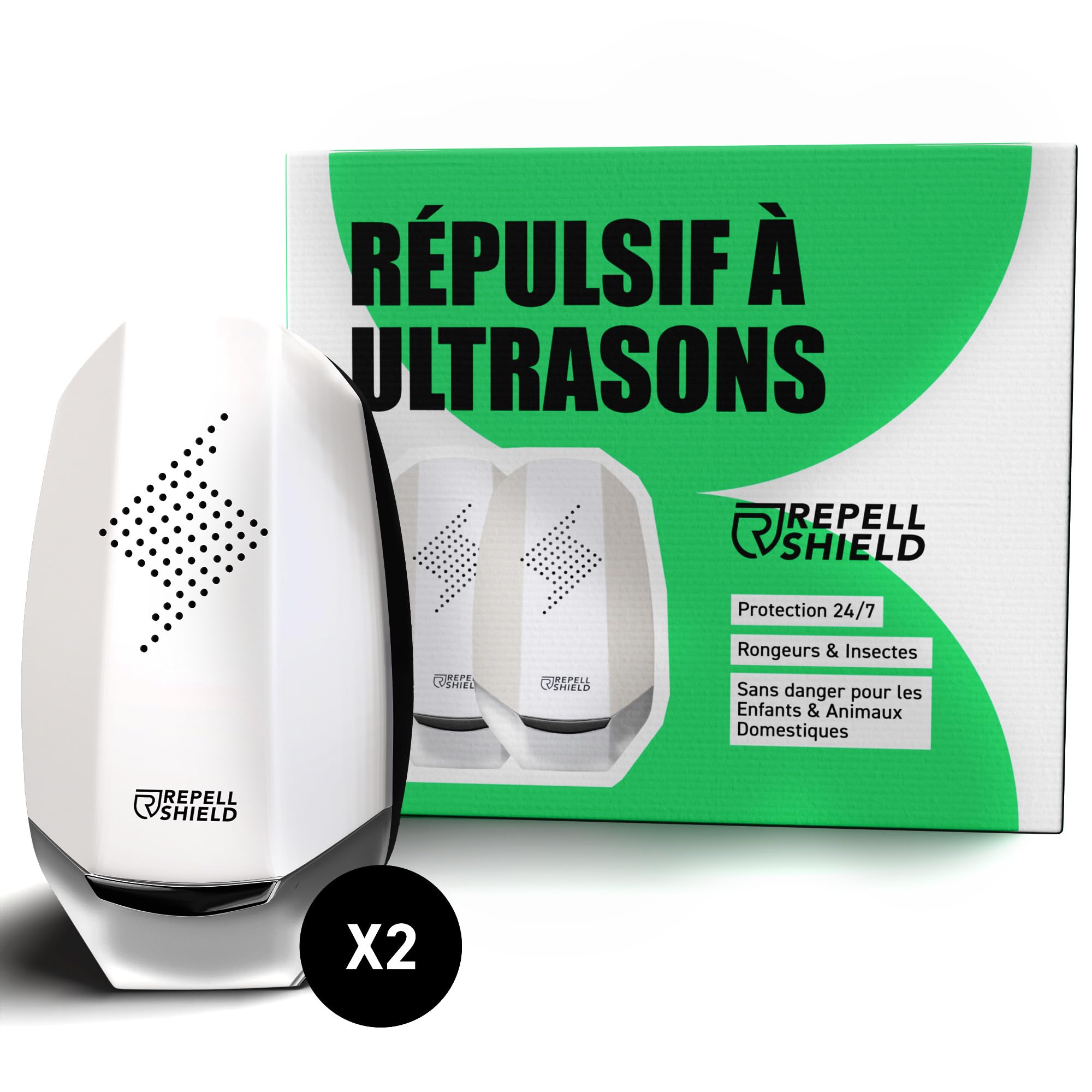 Répulsif Anti Souris Et Rats RepellShield - à La Menthe Poivrée, 250ml | Usage Intérieur Et Extérieur