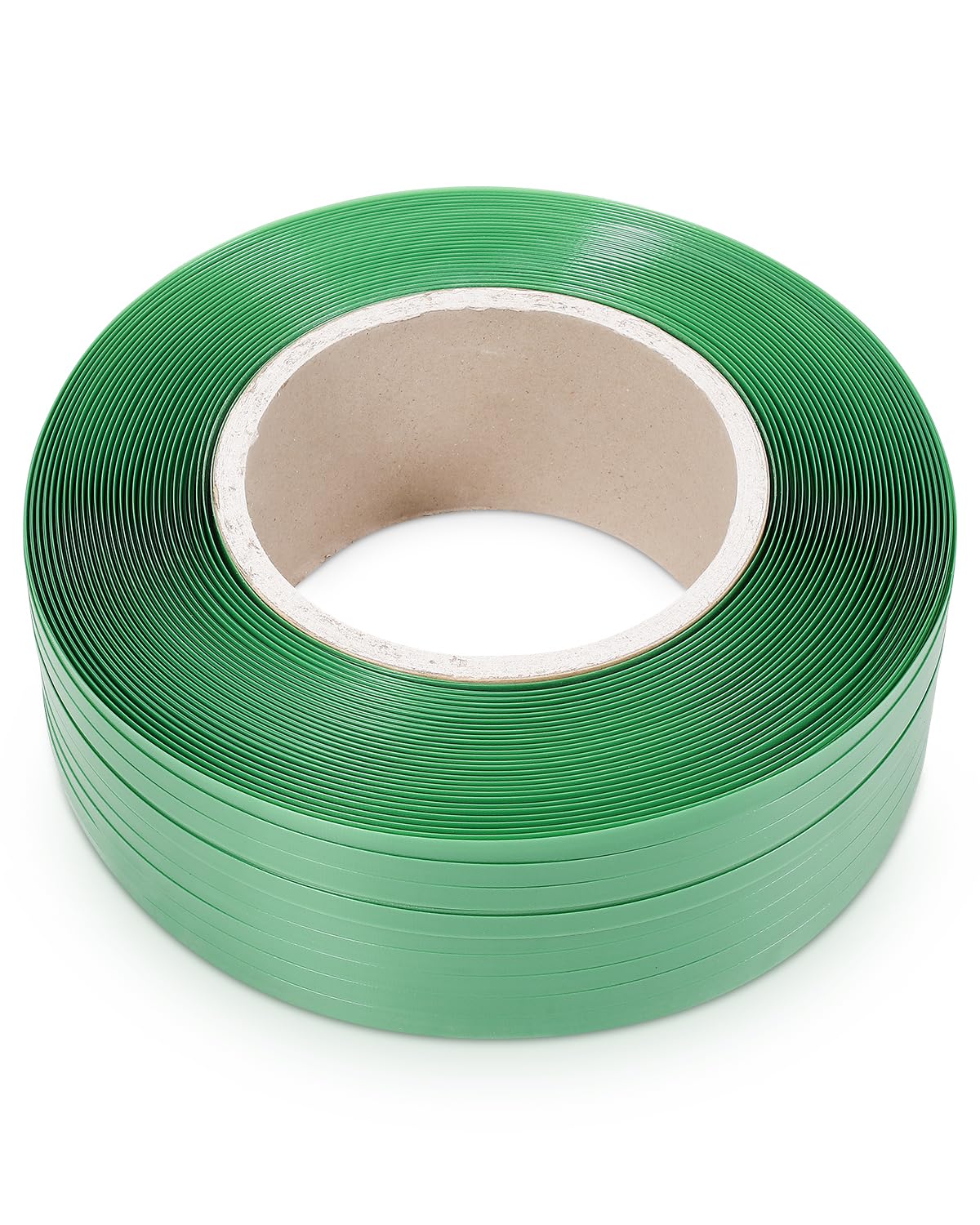 Upgraded 1500 LBS of Breaking Strength Packaging Strapping Banding Roll,Industrial Grade Plastic Banding Strap,Heavy Duty 3800 ft Packaging and Bundling Straps, 9.45“x 3/4” Pallet Strapping Roll