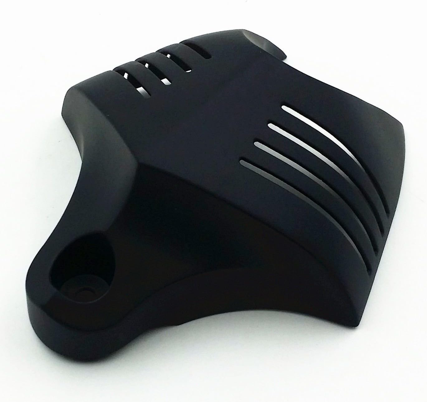 Black Motor Horn Cover for 1992-2012 Harley Softail Dyna Glide Big Twin Electra Road King