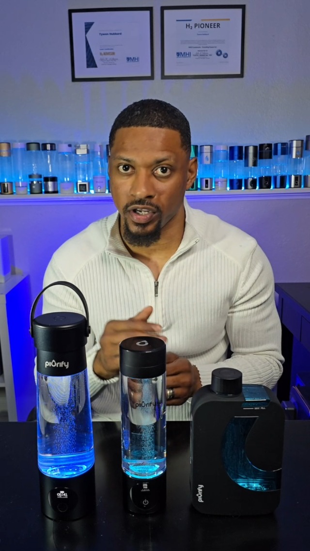 Amazon.com: PIURIFY Hydrogen Water Bottle Generator - Up to 4100+