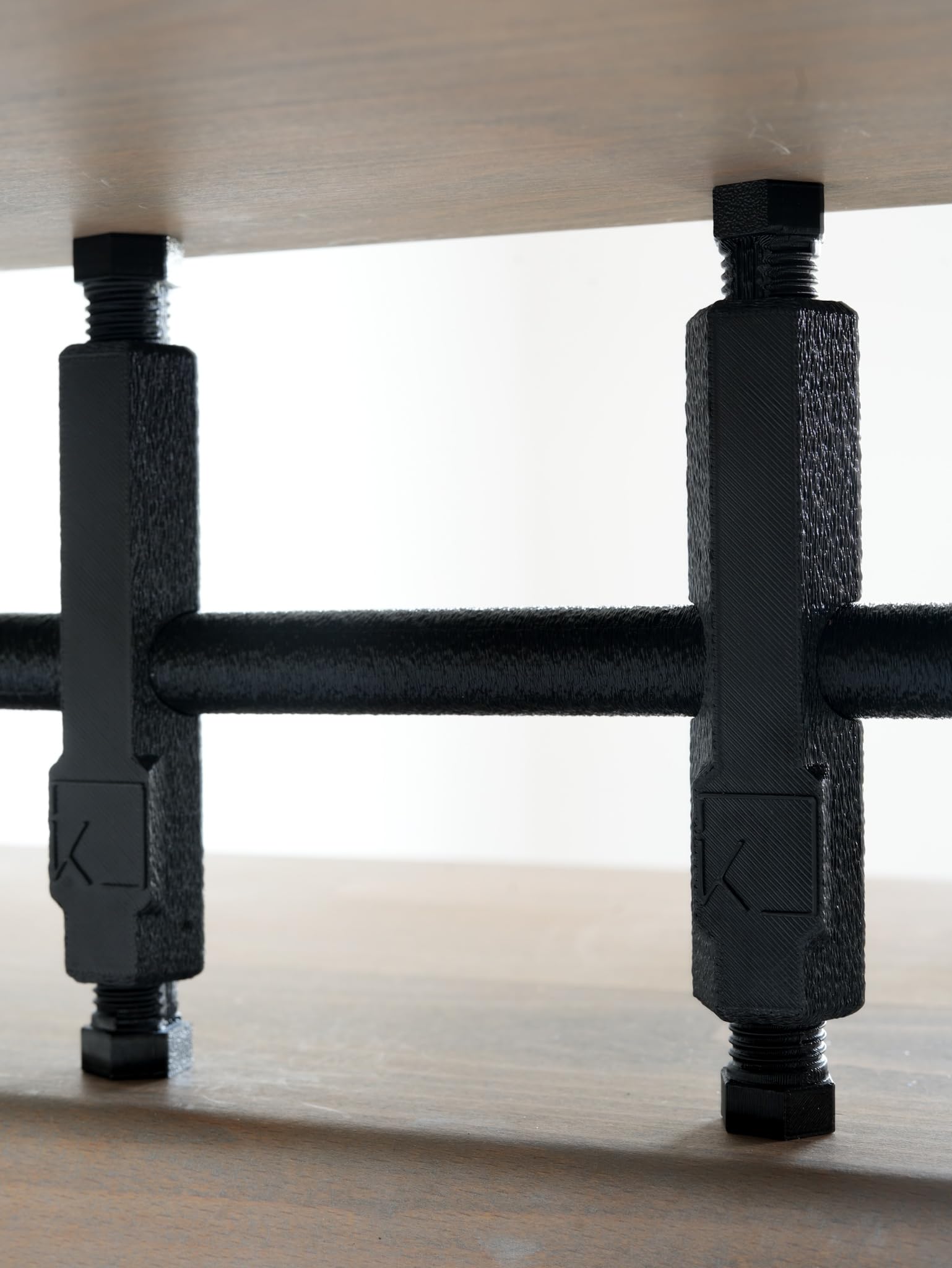 Treppenschutzgitter ohne Bohren, Kindersicherung & Haustierschutz für offene Treppenstufen, Schwarz (2, M 80 cm)