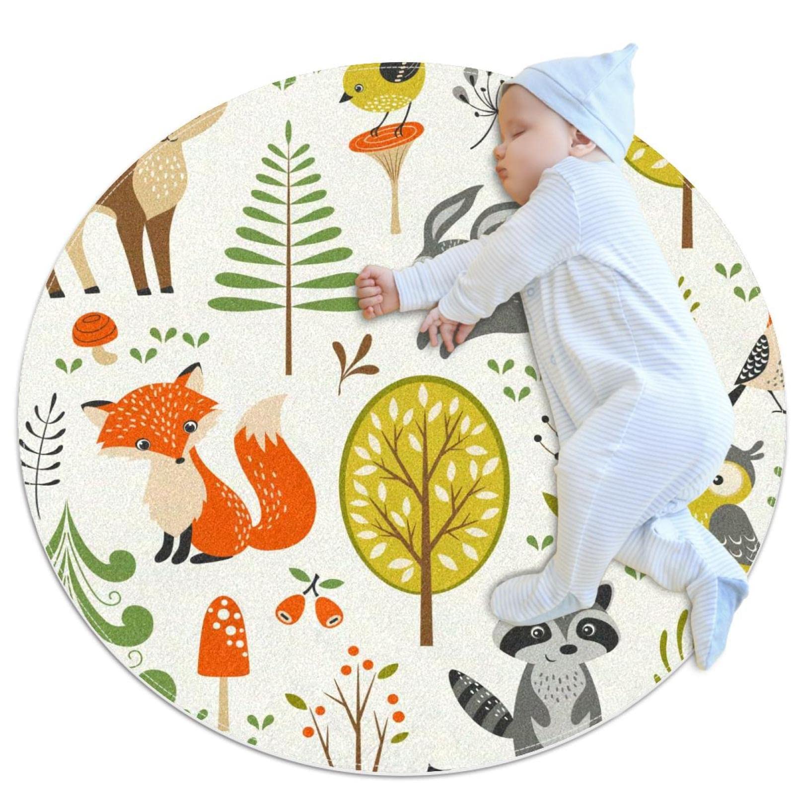 Tapis de salle de bain antidérapant pour chambre d'enfant et canapé