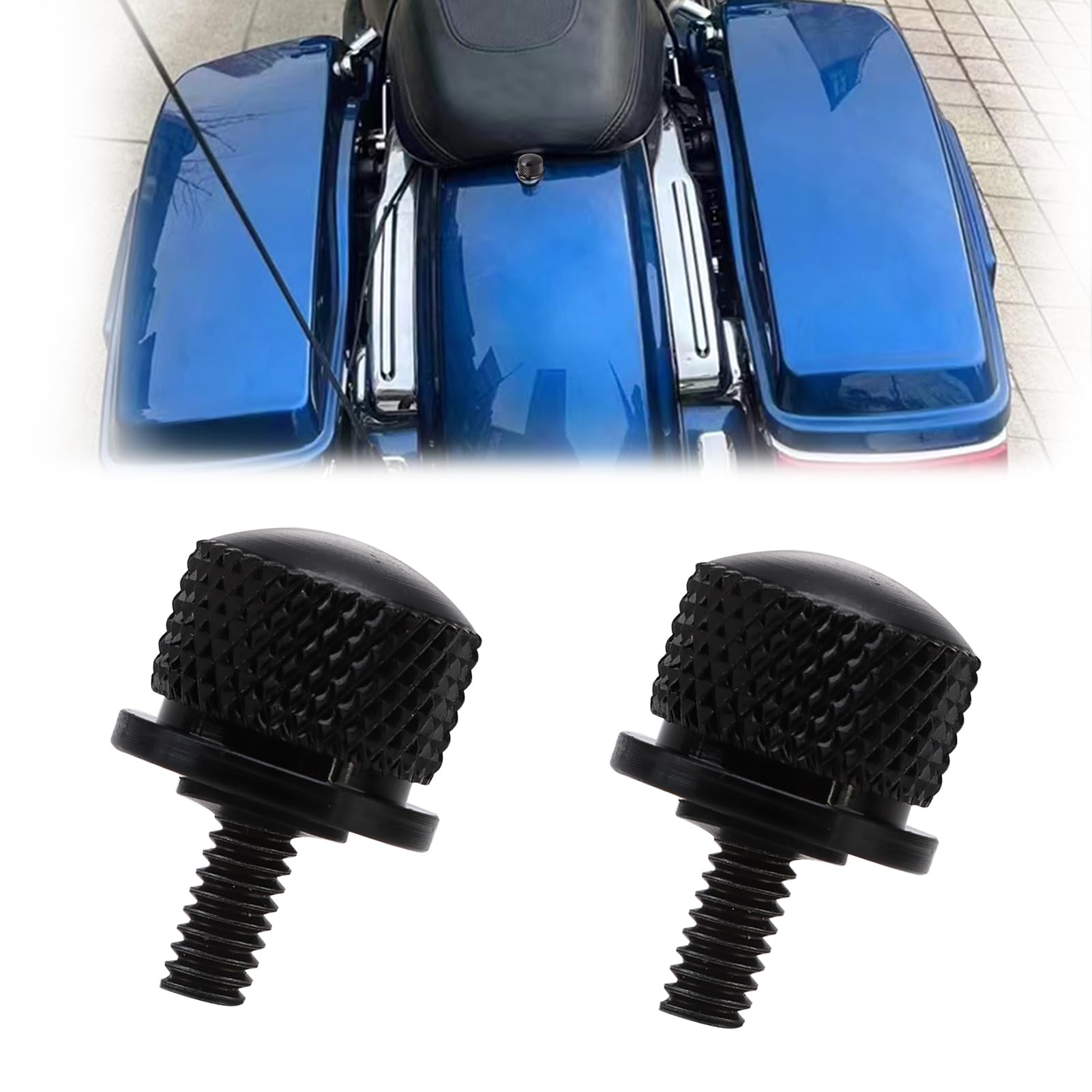 Bullone Sella Moto Universale In Acciaio Inox, Vite Di Montaggio Posteriore Per Harley-Davidson 1996 E Successivi