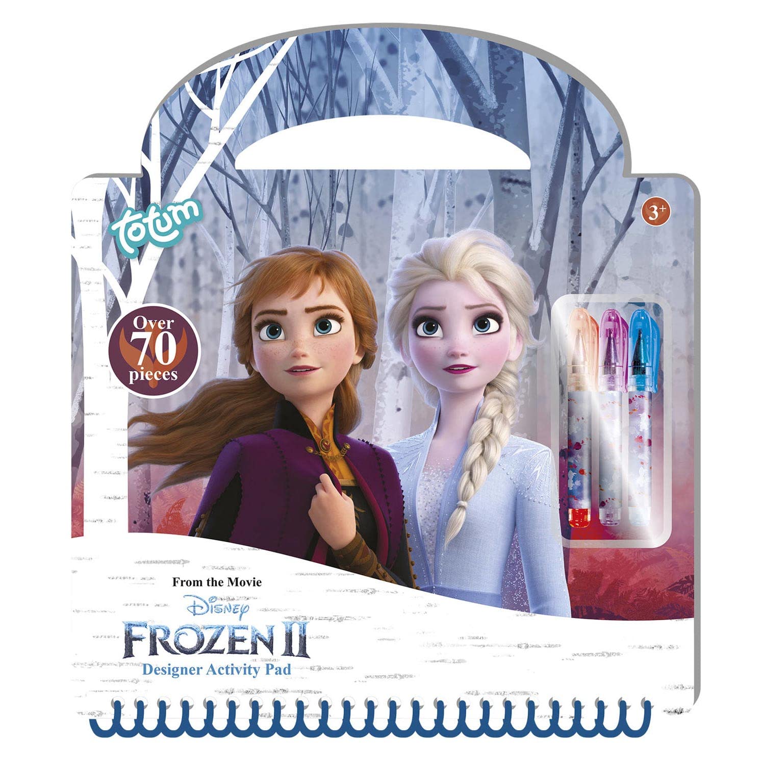 Totum  Kids  Disney Frozen Designer Activity Book, Sports Direct