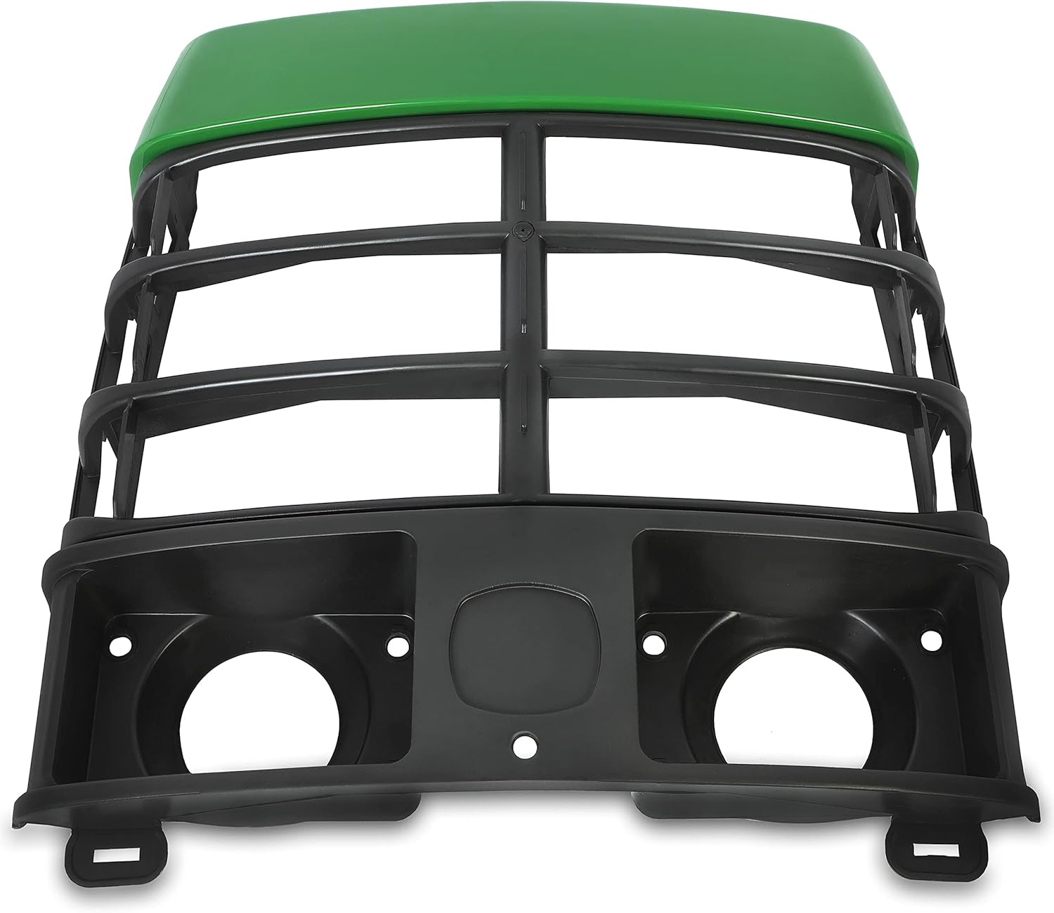 ECOTRIC Tractor Front Grille Grill Replacement for LVA11379 Compatible with John Deere 4200 4210 4300 4310 4400 4410 4500 4510 4600 4610 4700 4710 Lawn Mower Black&Green