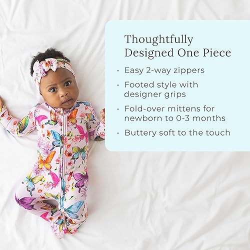 Miniatura 2 de Posh Peanut Baby Rompers Pajamas - Baby Girl Clothes - Newborn Girl Clothes - Kids One Piece PJ - Soft Viscose from Bamboo Bomberos, Athletic