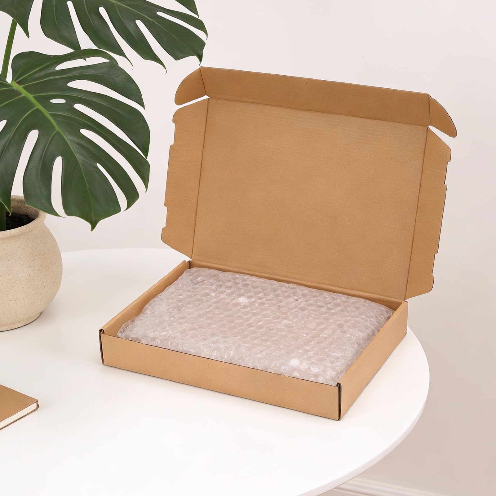 Lot de 30 petites boîtes d'expédition en carton ondulé marron A4 300 x 215 x 50 mm
