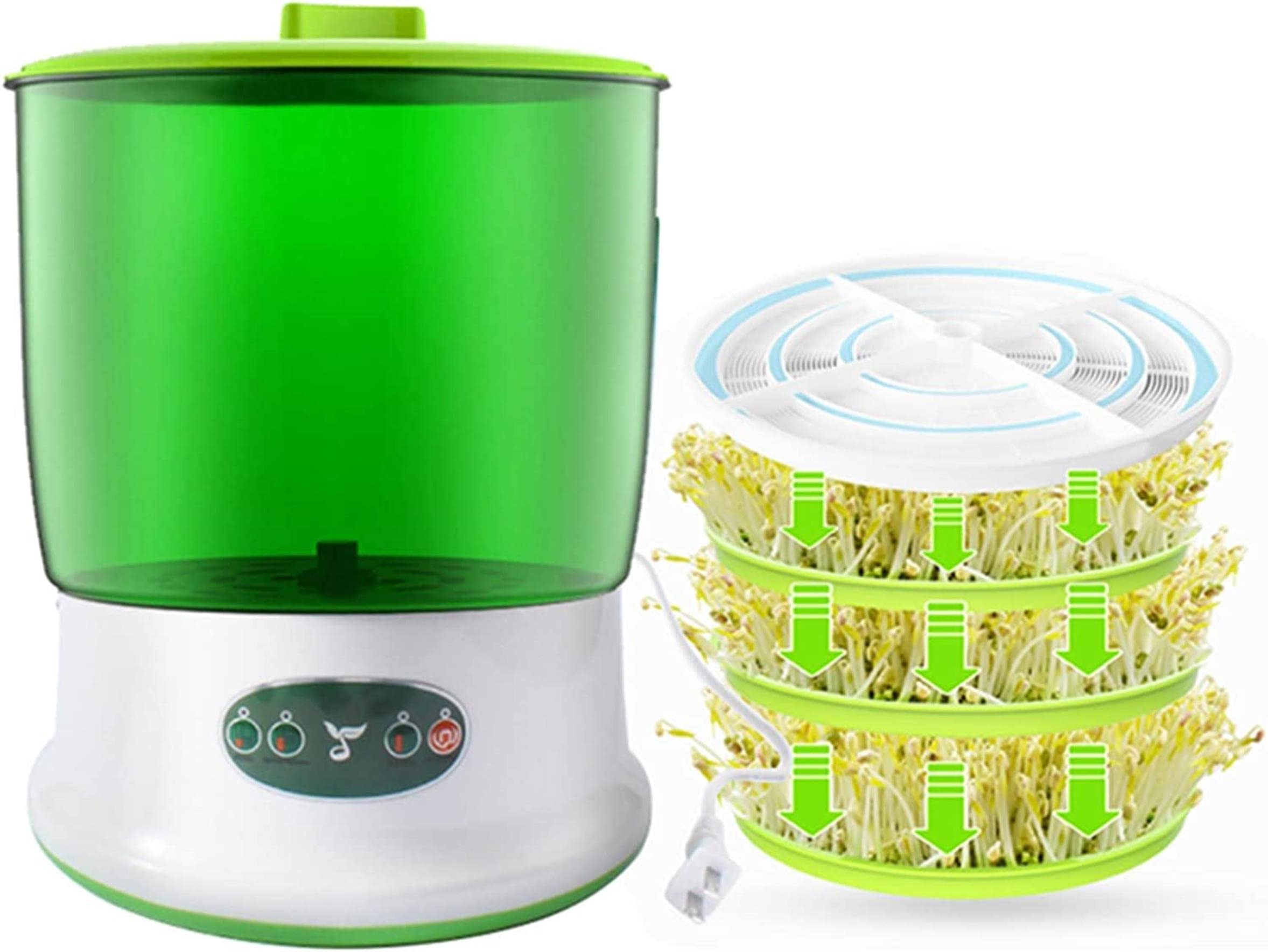 Fabricant automatique de germes de soja à grand volume pour une alimentation saine