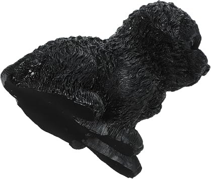 Zerodeko Unique Dog Scene Ornament Resin Decor Dog Adornment for Home Office Decor