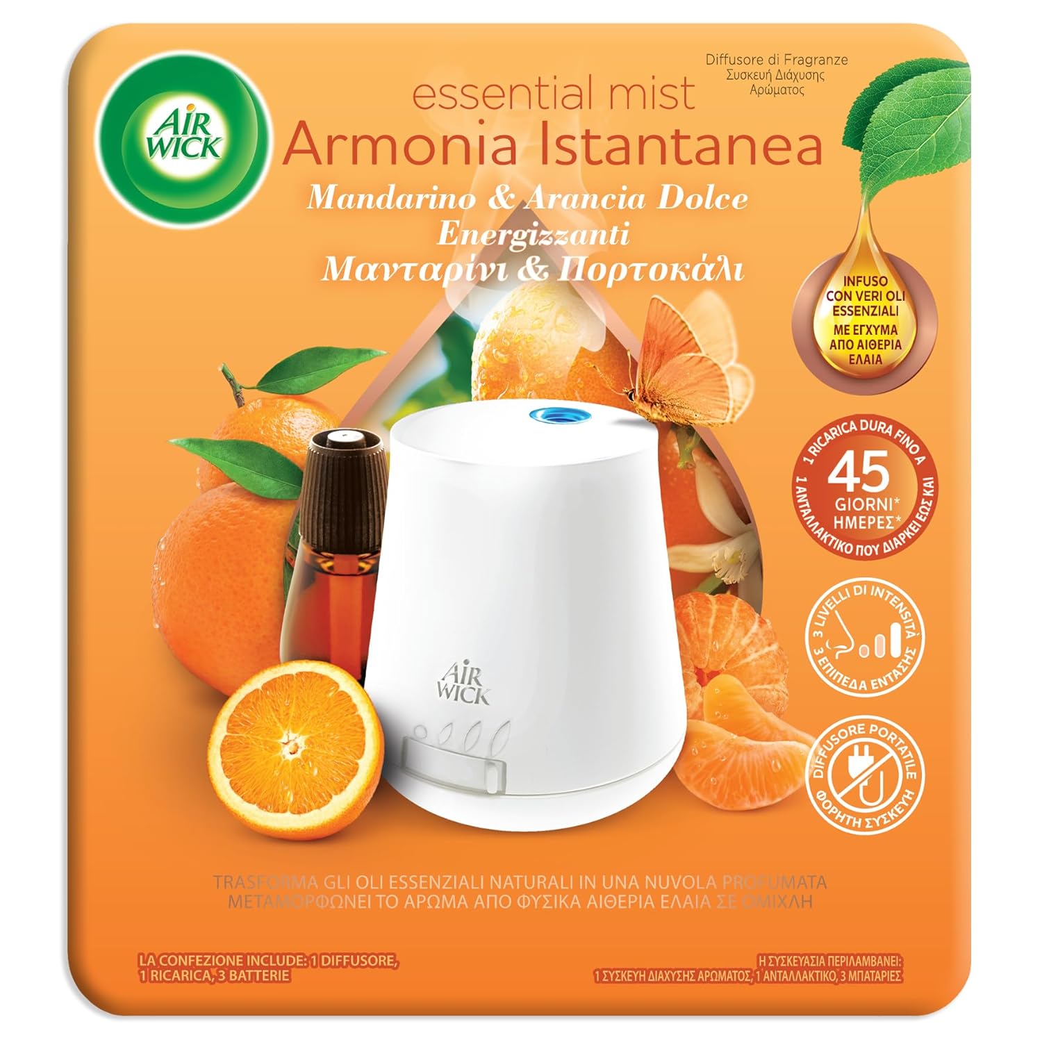 Air Wick Diffusor für ätherische Öle, Packung mit 1 Diffusor, 1