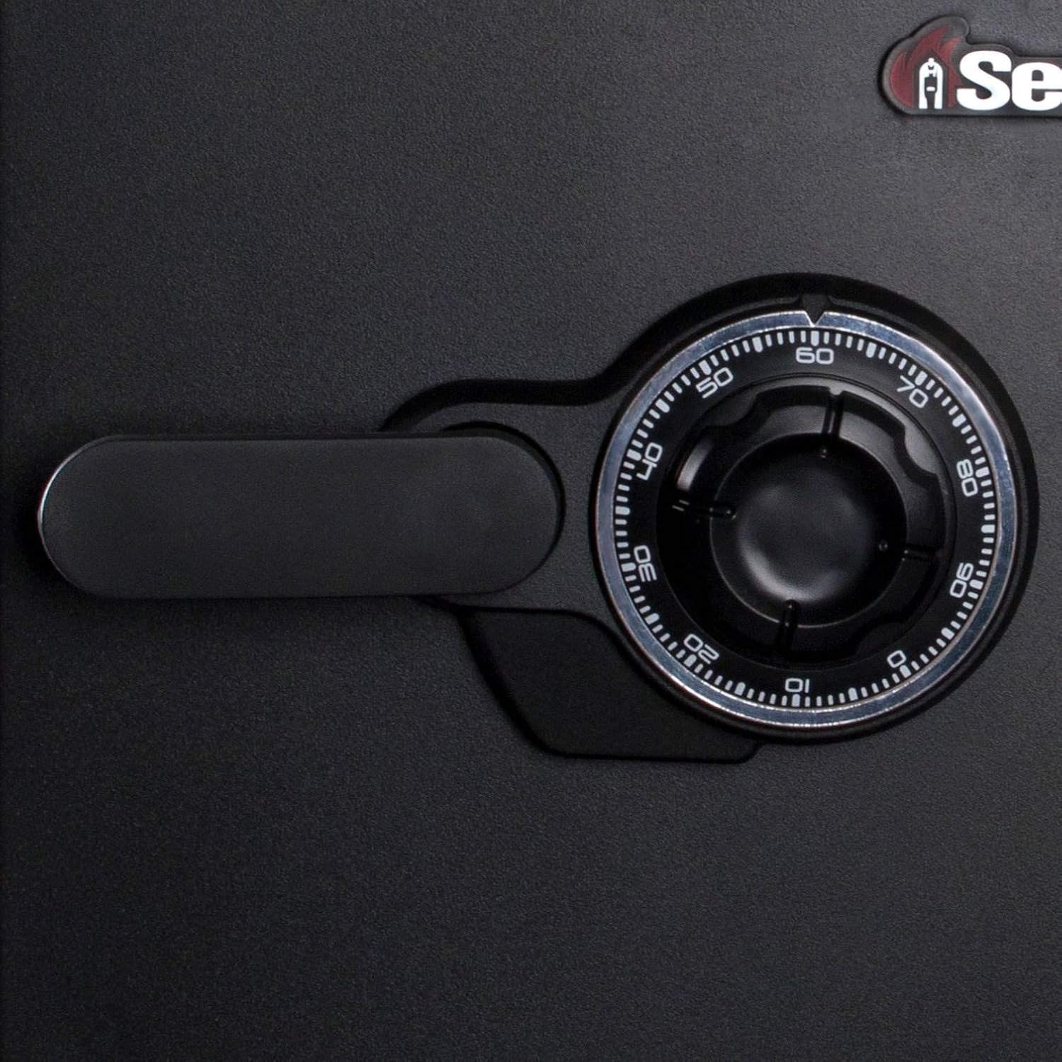 SentrySafe SFW123CS Lock Boxes Fireproof Waterproof, Dial Combination Safe, Black