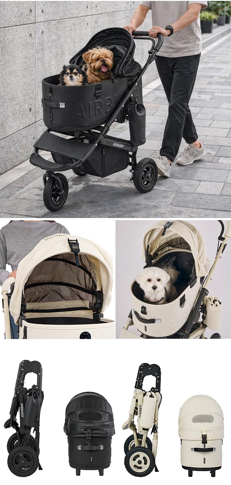 Amazon.co.jp: AIRBUGGY Siシリーズ DOME3 PREMIER LARGE [ブラック