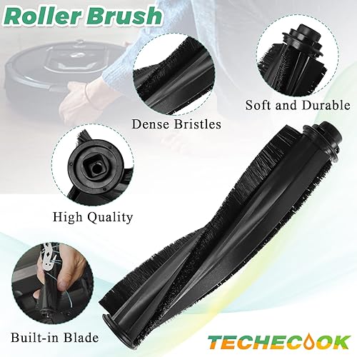 Miniatura 2 de Piezas de repuesto para Shark ION Robot AV751 AV752 AV753 RV700_N RV720_N RV850 RV851WV Accesorios de aspiradora por Techecook - 6 cepillos