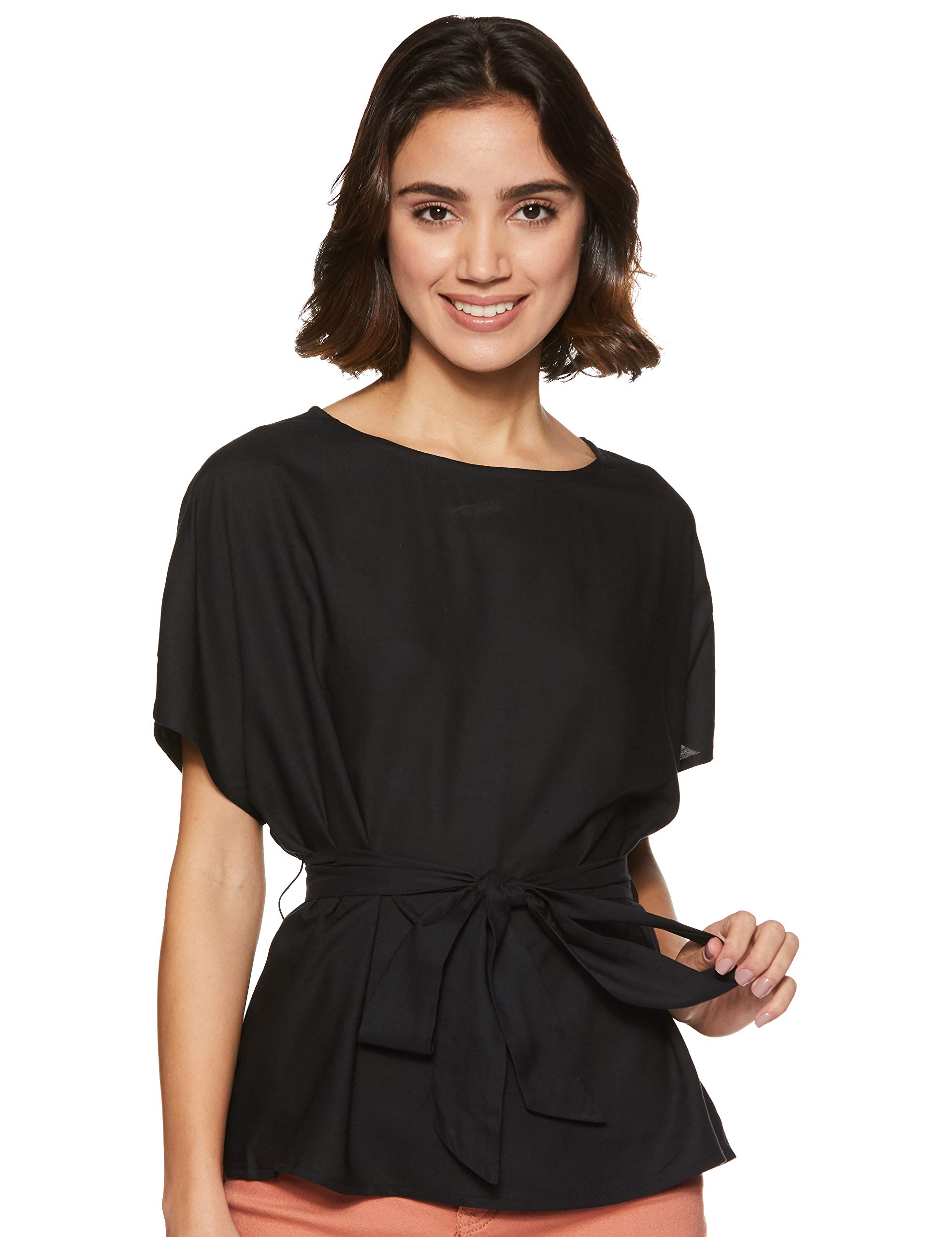 Amazon Brand - SymbolWomen's Solid Regular Fit Top