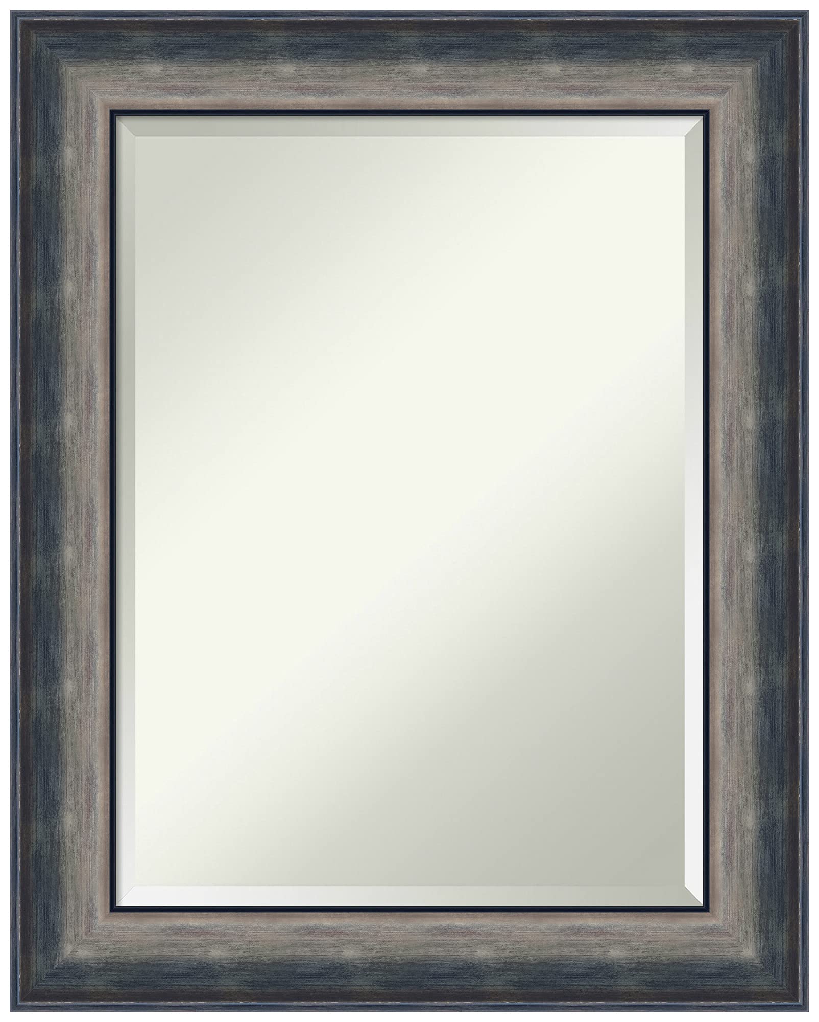 Framed Vanity Mirror | Bathroom Mirrors for Wall | Quicksilver Scoop Mirror Frame | Solid Wood Mirror | Medium Mirror | 29.75 x 23.75"
