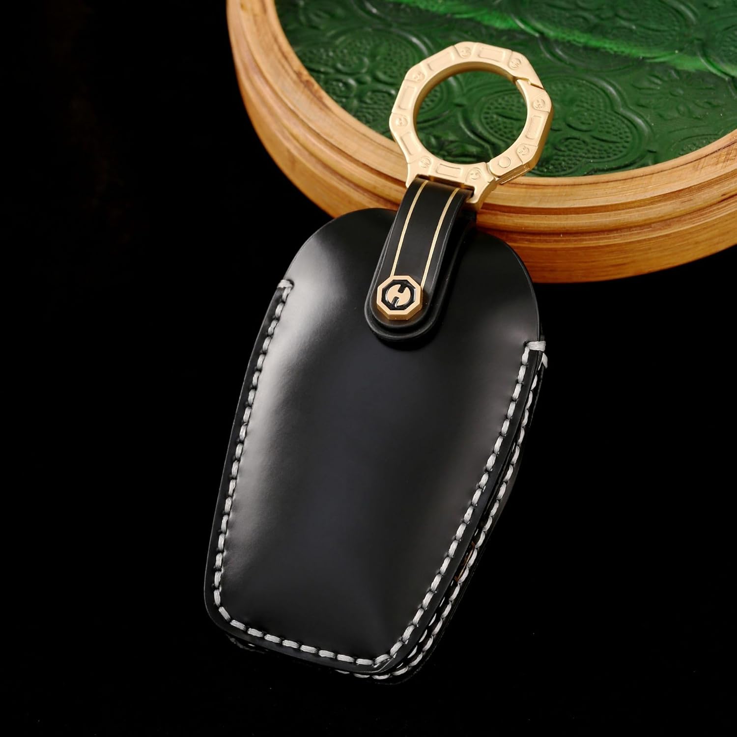KUNIO Car Key Fob Cover Fit for BMW i8 740i X3 X7