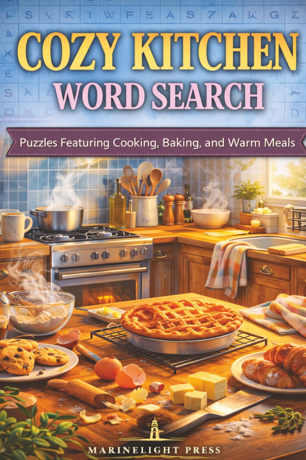Cozy Kitchen Word Search: Puzzles Featuring Cooking, Baking, and Warm Meals