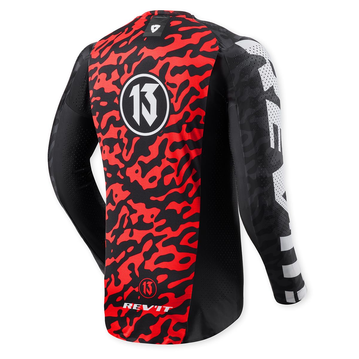 Revit x Pol Tarrés Thirteen Maglia da motocross, nero, XL